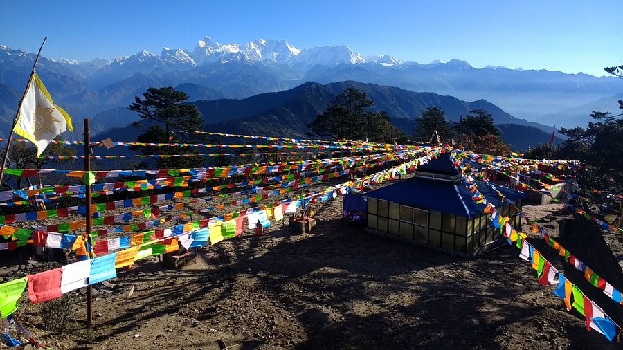 Devotees visiting Pathivara Mata Temple in Taplejung
