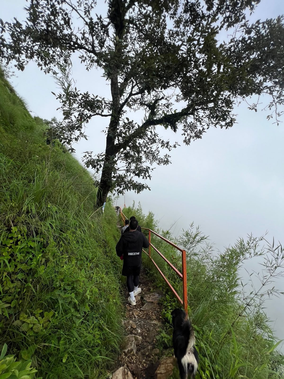 Group hiking moments on the Latarambeshwor Hike