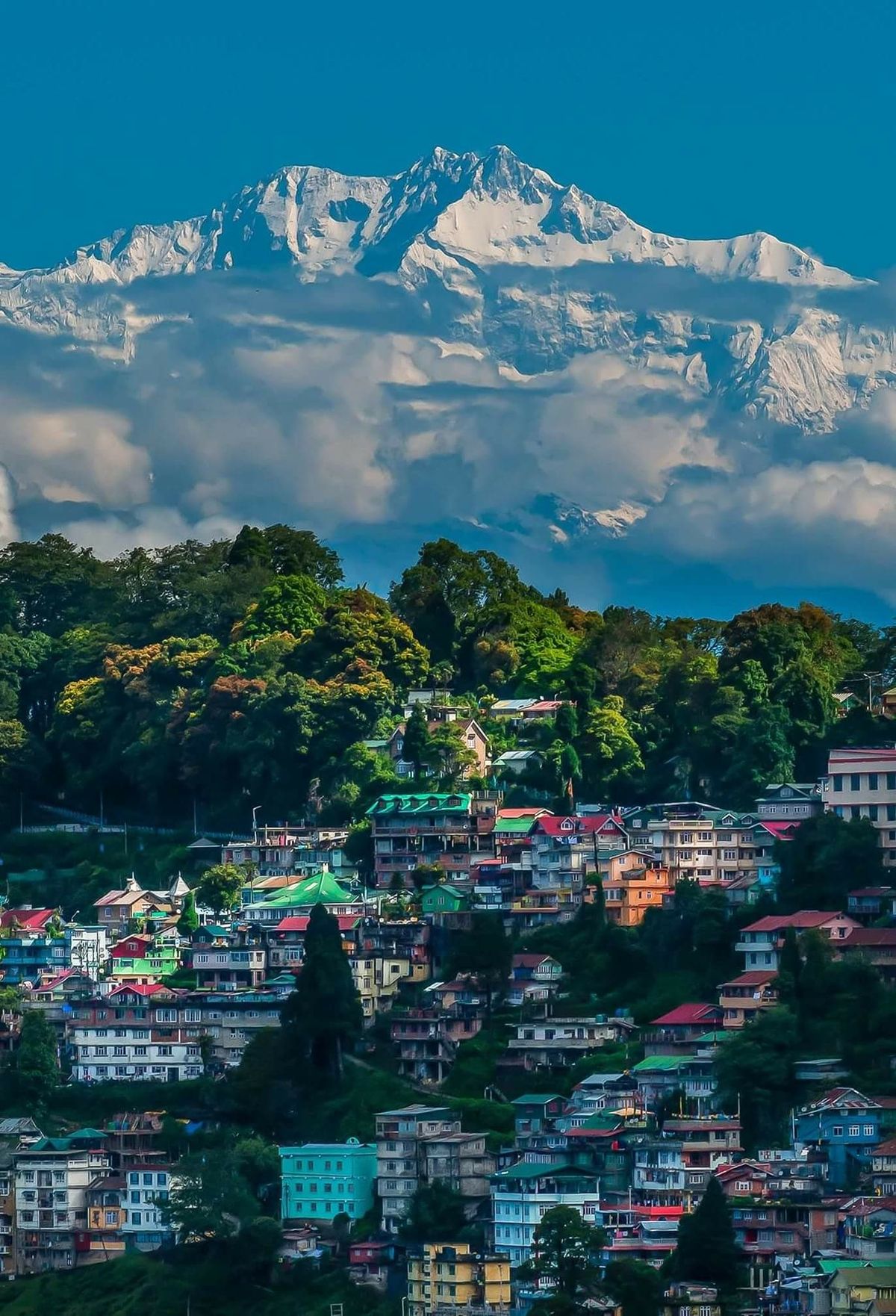 Darjeeling and Sikkim hill tour scenery