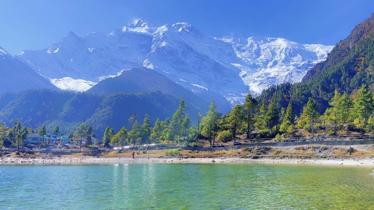 Green Lake in Manang